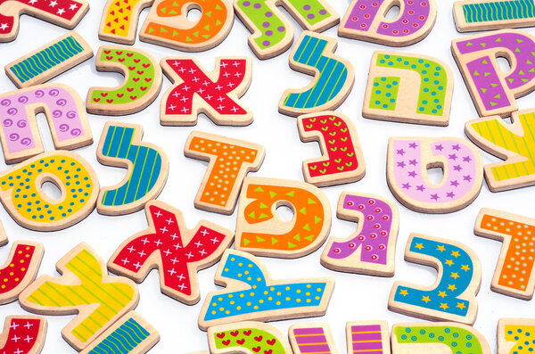 Hebrew alphabet letters
