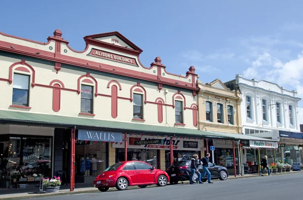 Старих будівель в Новій Зеландії devonport — стокове фото