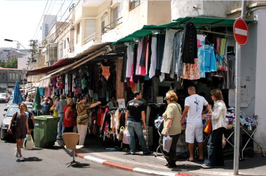 tel aviv İsrail - teki bezalel market