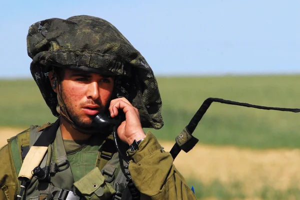 Israeli soldier — Stock Photo, Image