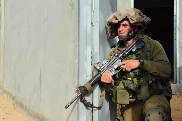 Israelisk soldat — Stockfoto