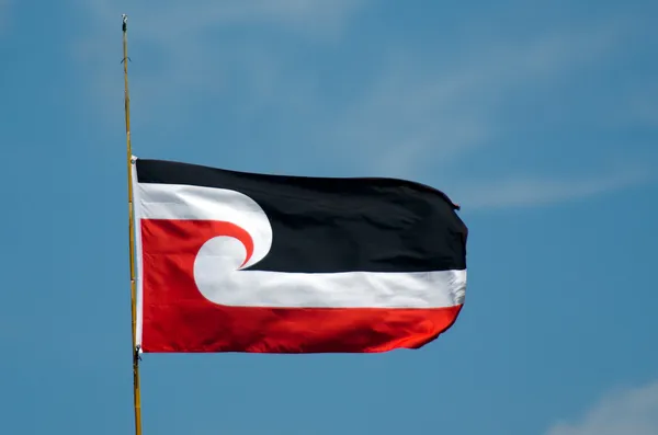 La bandiera nazionale Maori — Foto Stock