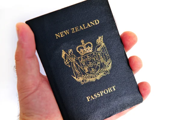 New Zealand passport — Stock Photo, Image