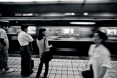 Osaka metro istasyonu