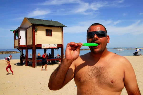 Israel hot weather — Stock Photo, Image