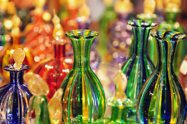Glasarbeiten auf der Insel Murano, Italien — Stockfoto