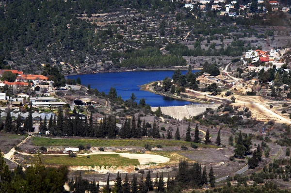 エルサレム、イスラエルの beit zayit 貯水池 — ストック写真