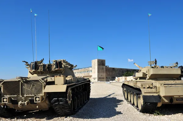 O Corpo blindado israelense Memorial Site e em Latrun — Fotografia de Stock