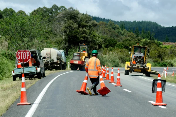 Travaux routiers — Photo