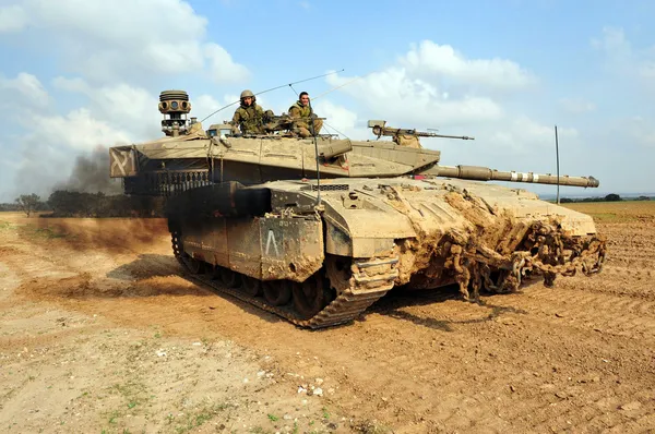 Esercito israeliano - Serbatoio Merkava — Foto Stock