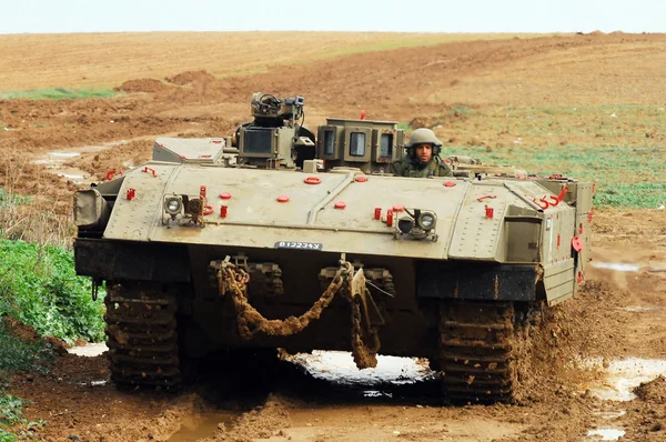 IDF Ready for Ground Incursion in Gaza Strip — Stock Photo, Image