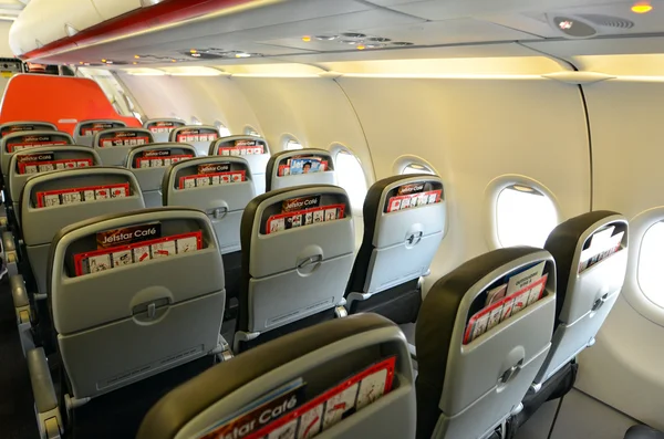 Interior del avión vacío —  Fotos de Stock