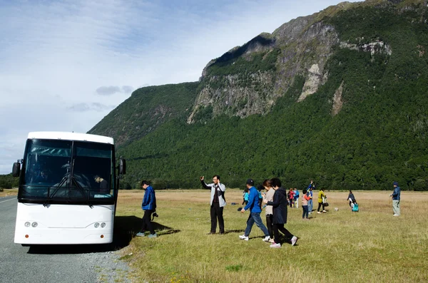 Fiordland - homer tunnel — Zdjęcie stockowe