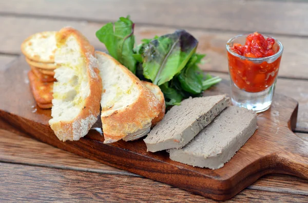 Chicken liver pate — Stock Photo, Image