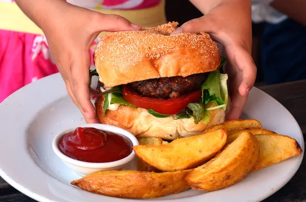 Hamburger — Stock Fotó