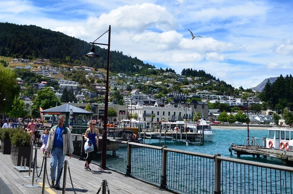 Queenstown Новая Зеландия — стоковое фото