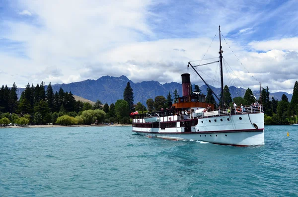 TSS earnslaw v queenstown nz — Stock fotografie