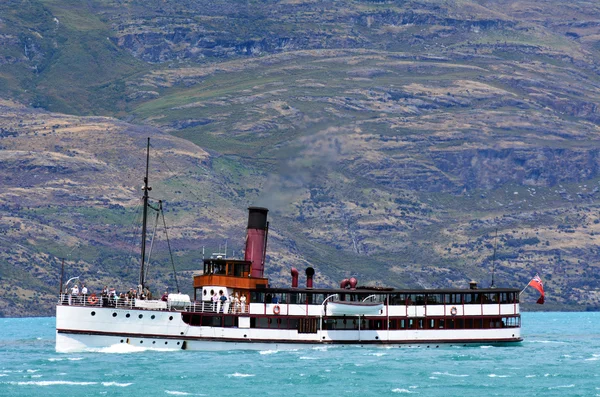 TSS Earnslaw in Queenstown NZ — Stock Photo, Image