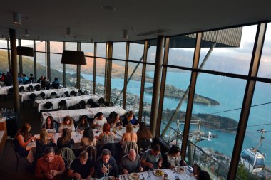 Skyline Restaurant Queenstown NZ clipart