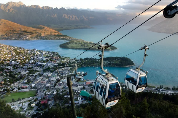 Skyline-Gondel queenstown nz — Stockfoto