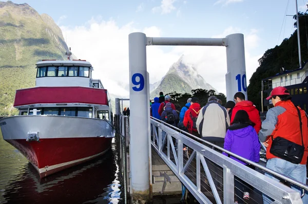 Milford sound - Νέα Ζηλανδία — Φωτογραφία Αρχείου