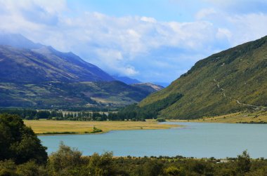 glenorchy Yeni Zelanda manzara