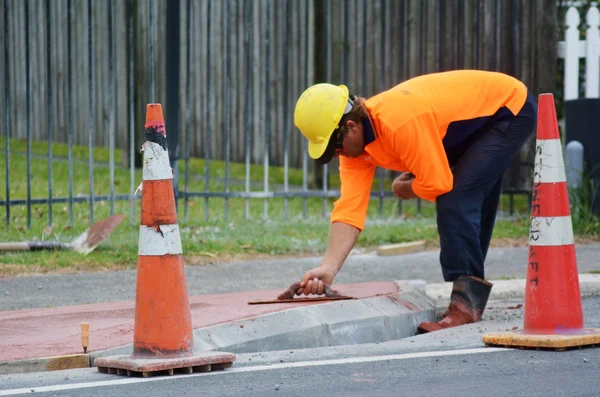 Road worker — Stock Photo, Image