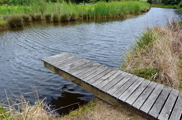 Wooden jetty — Stock Photo, Image