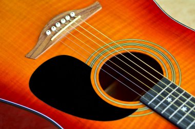 Halk akustik gitar