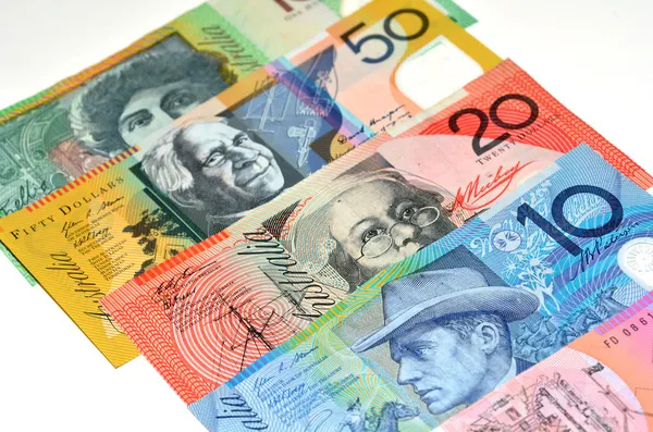 Australian Dollar bank notes — Stock Photo, Image