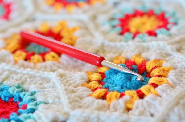 Crochet hook needle — Stock Photo, Image