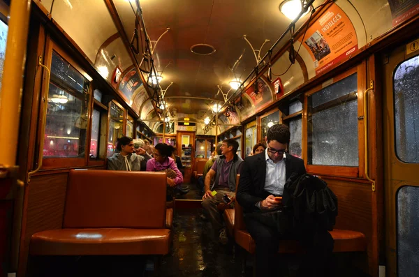 Melbourner Stadtbahn — Stockfoto