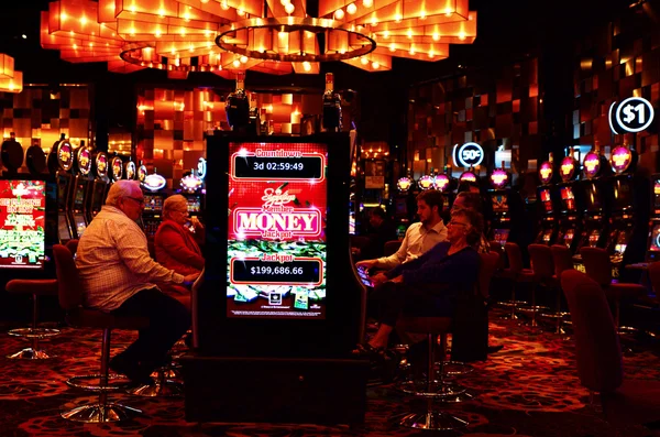 墨尔本的皇冠赌场和娱乐复杂- — 图库照片