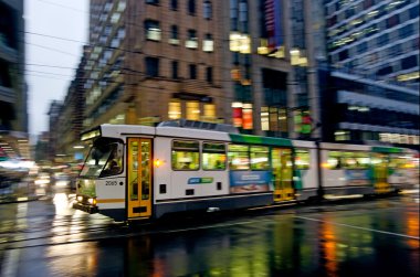Melbourne tramvay hattı ağı