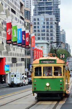 Melbourne tramvay hattı ağı