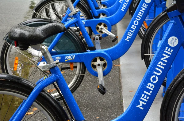 Melbourne Bike Share — Stock Photo, Image