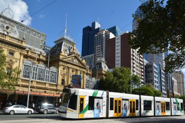 Melbourne tramvay hattı ağı