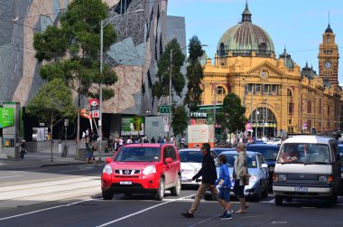 Melbourne - sokak sahnesi