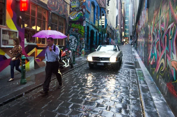 Hosier Lane  - Melbourne — Stok Foto