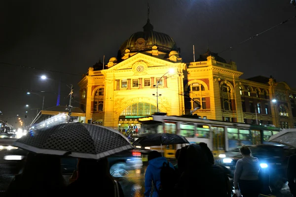 Estación de Flinders Street - Melbourne —  Fotos de Stock