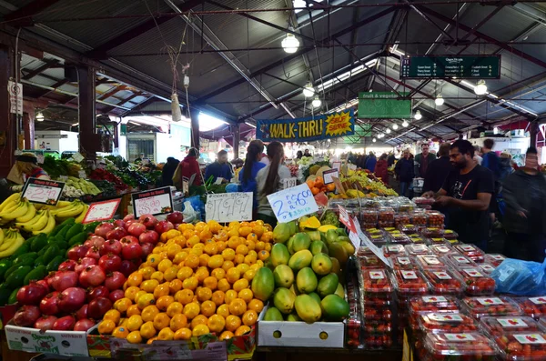 Mercato di victoria regina - melbourne — Foto Stock