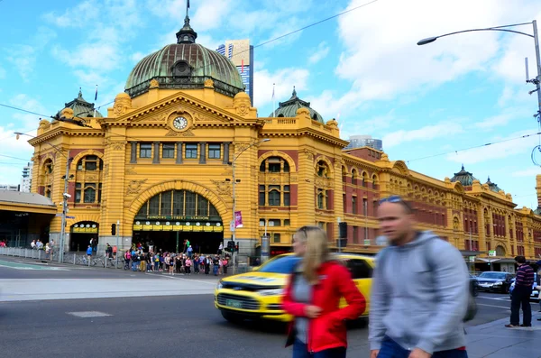 Estación de Flinders Street - Melbourne —  Fotos de Stock