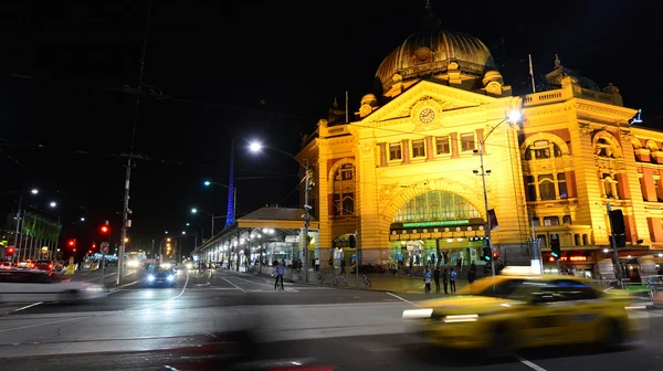 Stasiun Flinders Street - Melbourne — Stok Foto