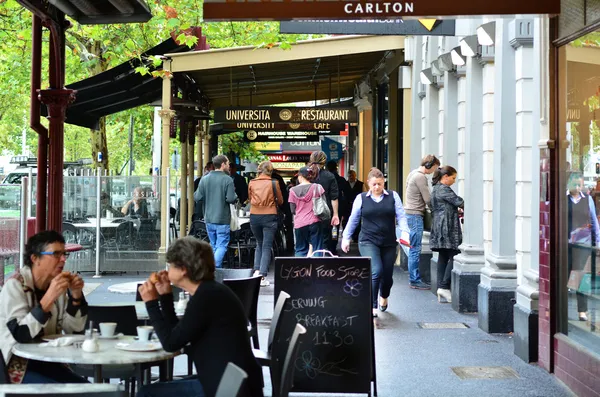 Lygon Street - Melbourne — Fotografia de Stock