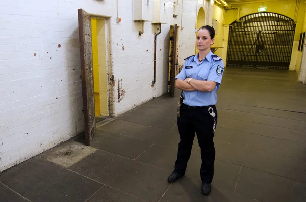 Old gaol di melbourne — Foto Stock