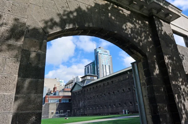 Old gaol di melbourne — Foto Stock