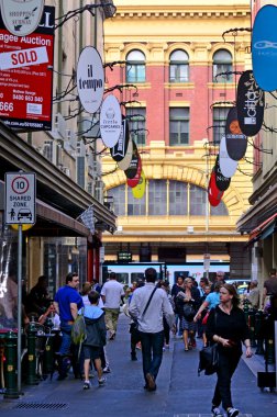 Degraves Street - Melbourne clipart