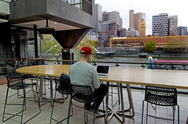 Melbourne Southbank - Victoria — Stock Photo, Image