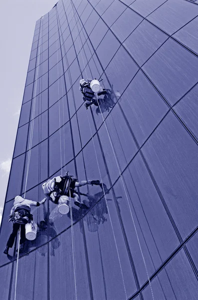 Limpiadores de ventanas — Foto de Stock