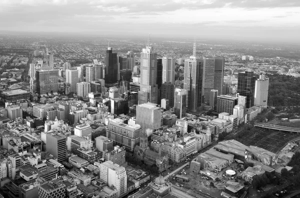 Vue aérienne de Melbourne Australie — Photo
